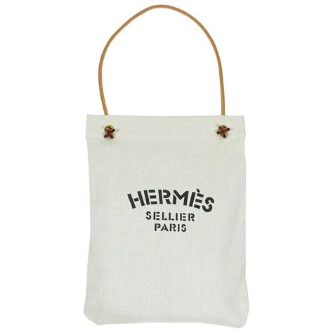 HERMÈS Print Canvas Tote on SALE 